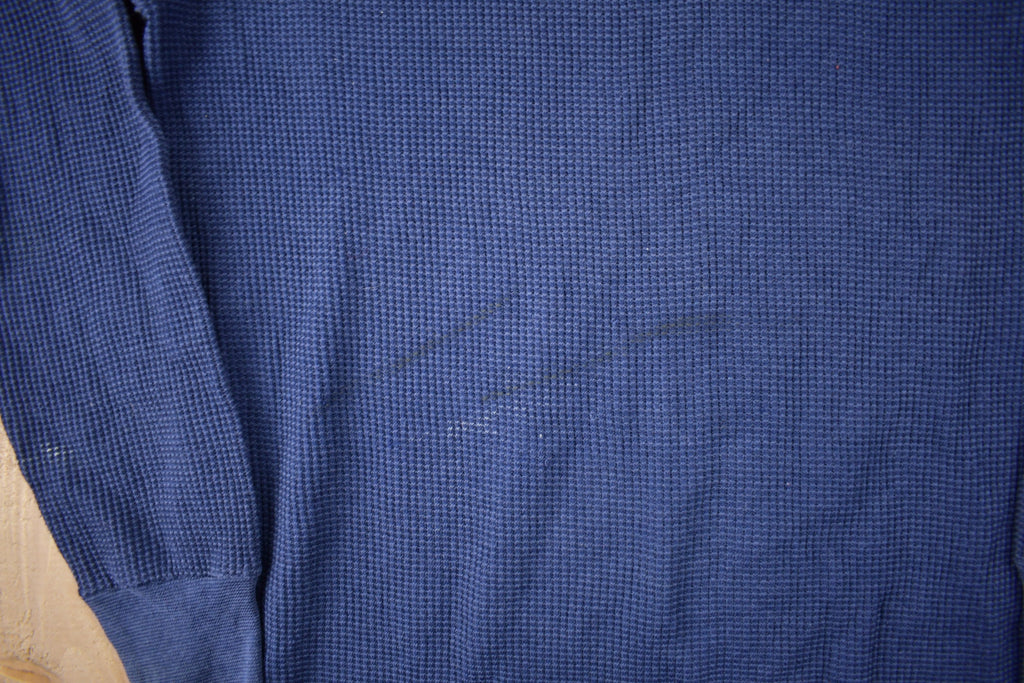 Vintage 1980s Northern Summit Thermal Waffle Long Sleeve Shirt