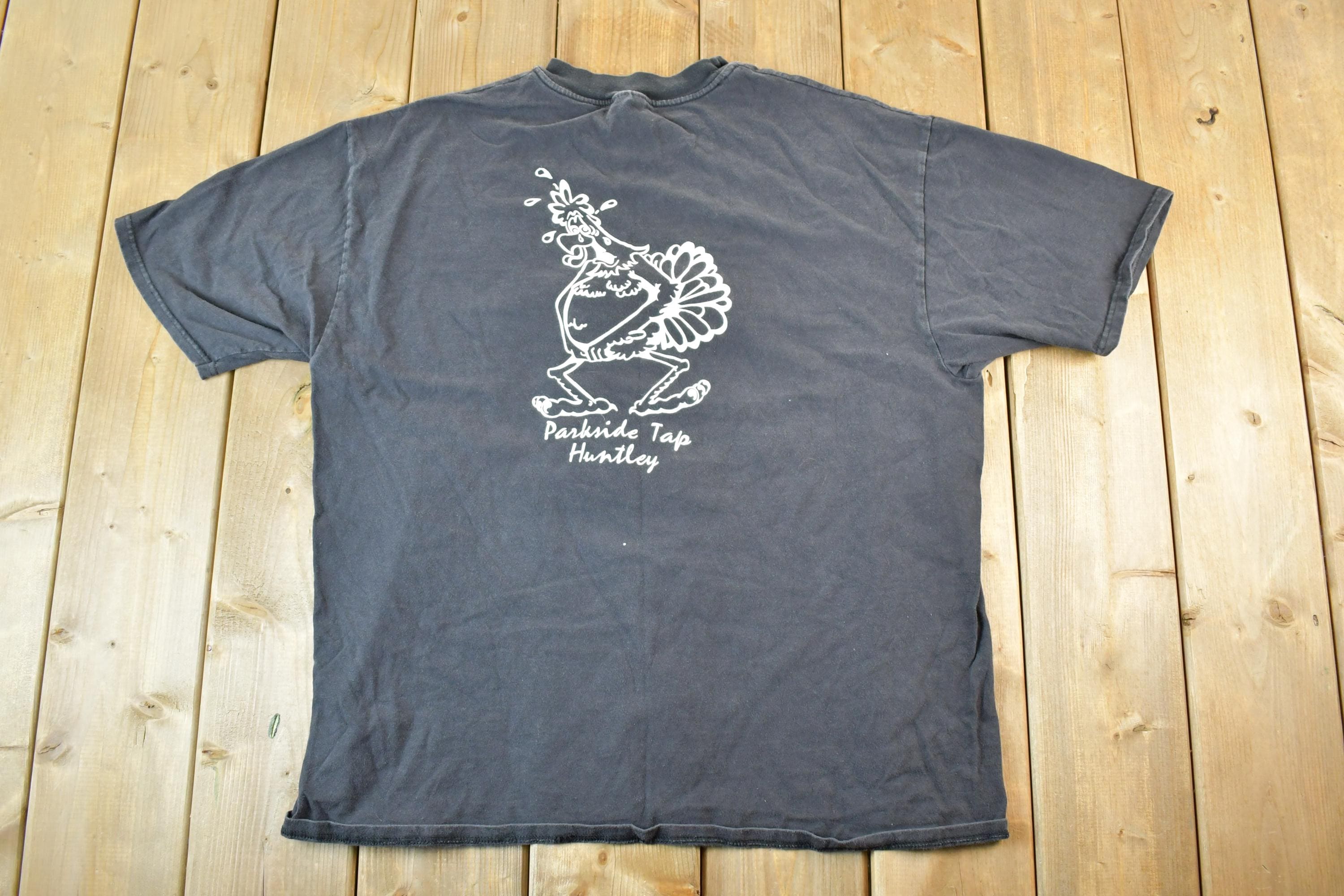 Vintage 1990s 14th Annual Turkey Festival Souvenir T-Shirt Mens XL