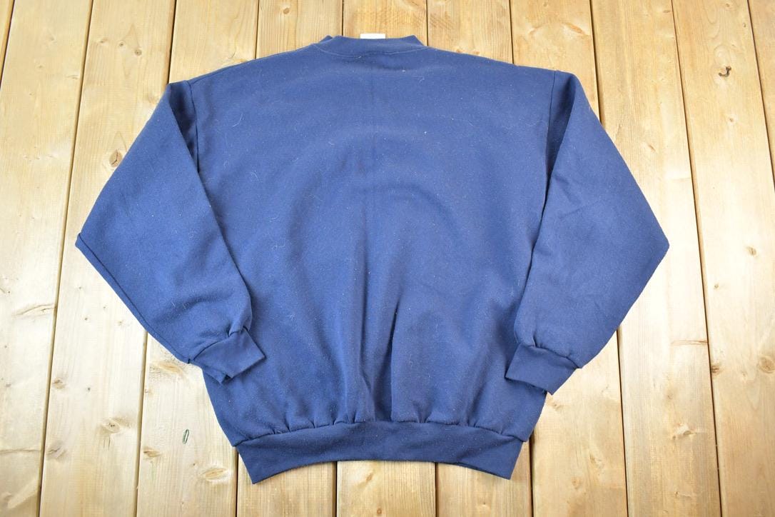 Vintage 1990s San Francisco Embroidered Crewneck Sweatshirt Mens M L