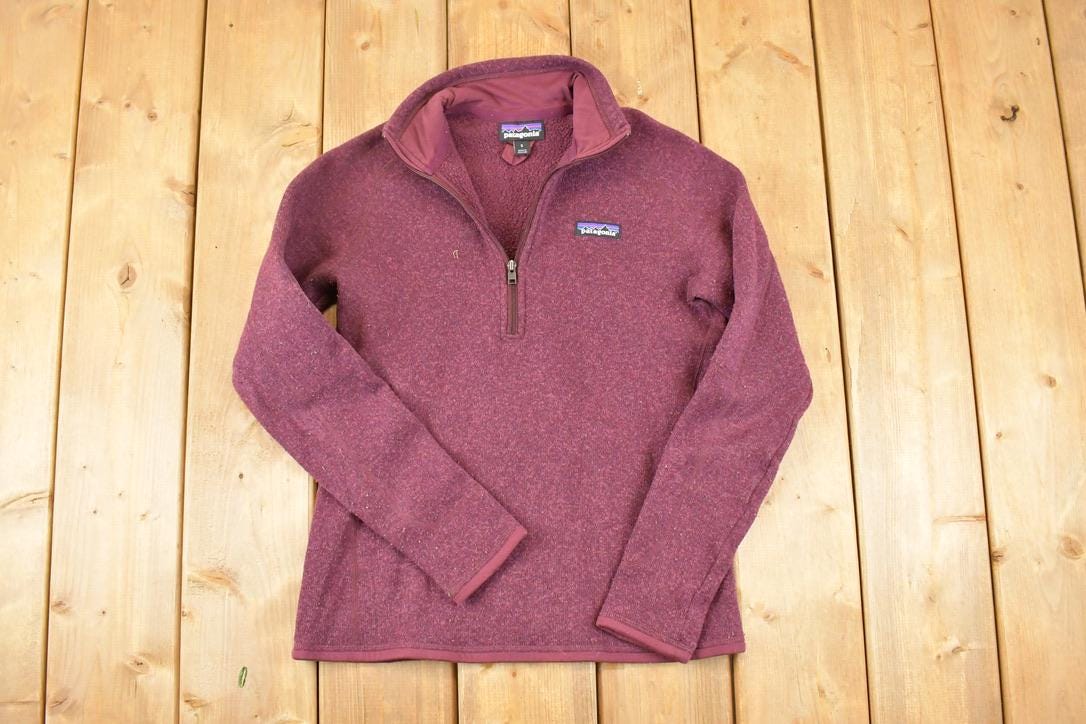 Vintage 1990s Patagonia Fleece Outdoorsman Sweater Womens S