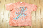Vintage 1990s Ancient Cave Art Souvenir Lizard T-Shirt Mens L