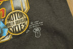 Vintage 1987 3D Emblem Harley Davidson Heritage Softail Biker Graphic T Shirt