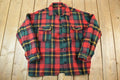 Vintage 1960s Red Plaid True Vintage Light Jacket