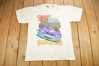 Vintage 1996 Miller 500 Dover Downs Monster Mile NASCAR Racing T-Shirt