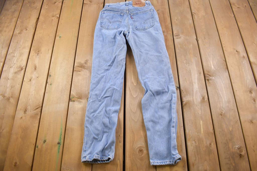 Vintage 1990s Levi's 512 Red Tab Blue Jeans Size 24 x 29