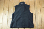 Vintage 1990s Eddie Bauer Womens Fleece Sweater Vest  Outdoorsman  90s Sweater  Streetwear  Hiking  Fleece Zip up