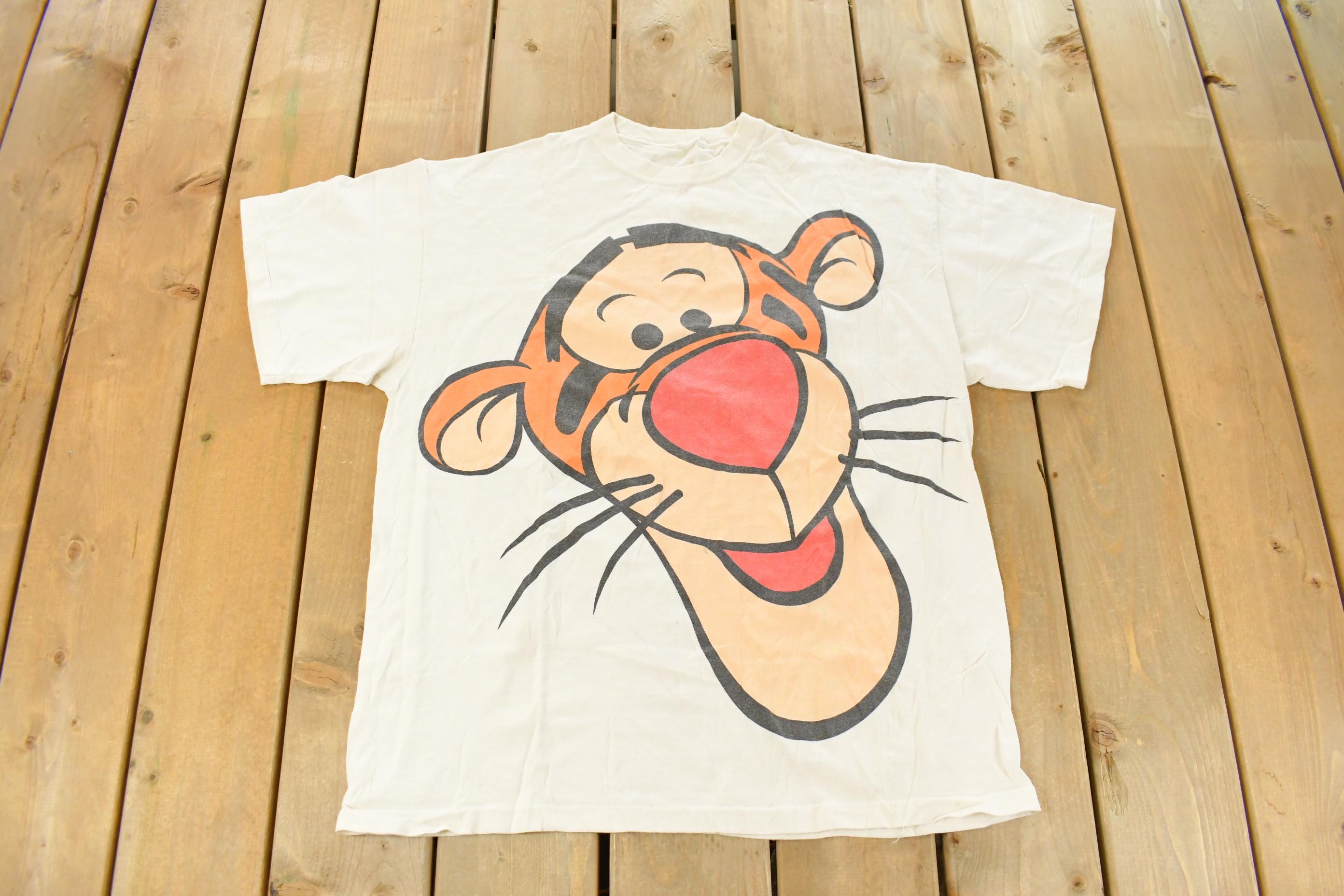 Vintage 1990s Winnie the Pooh Tigger Graphic T-Shirt Men's XL