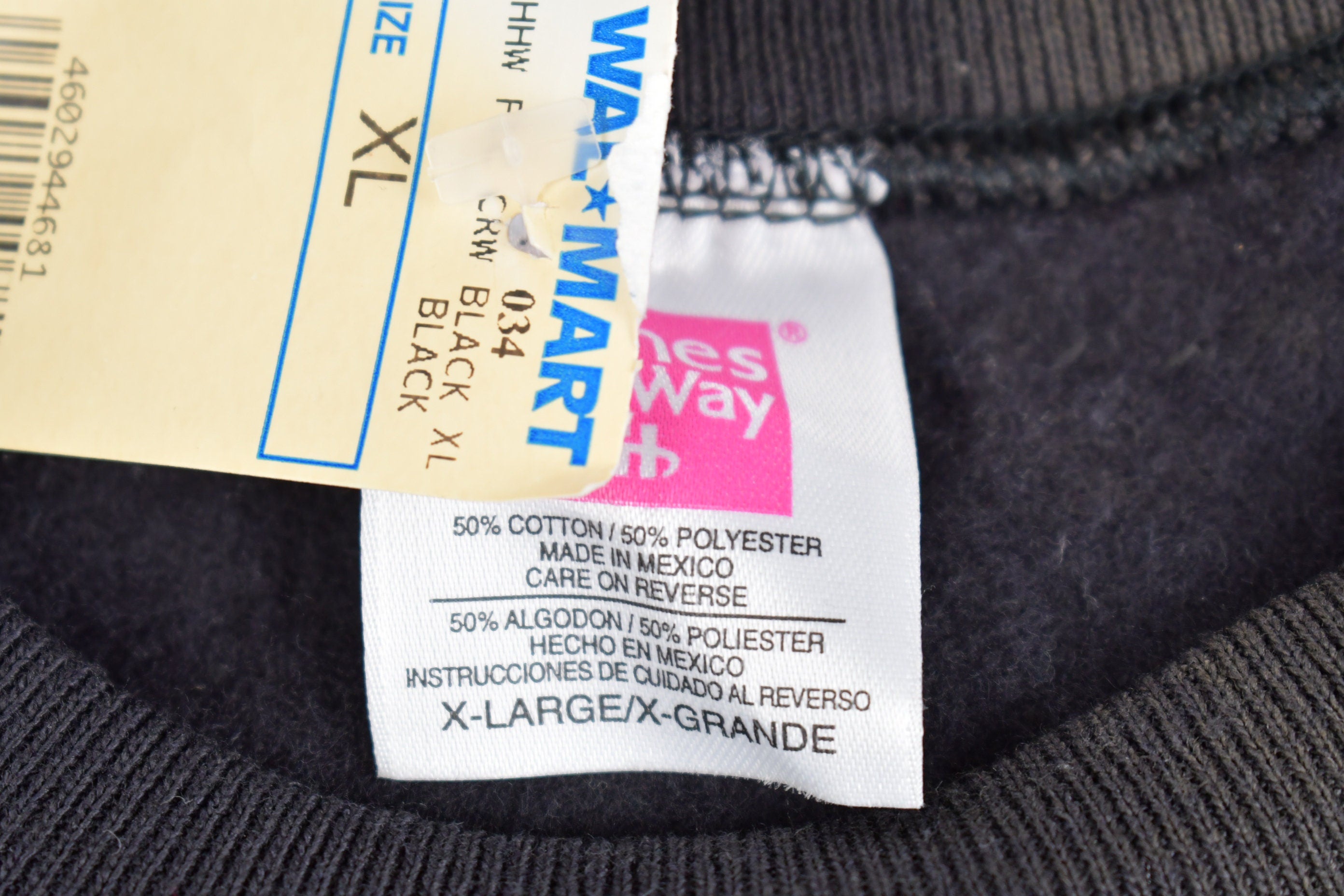 Vintage 1990's Hanes Deadstock Blank Crewneck Sweatshirt