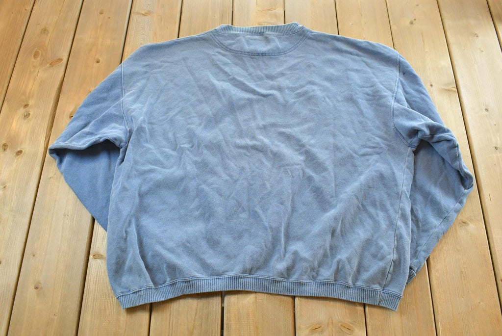 Vintage 1990s Champion Sun Faded Logo Crewneck Sweatshirt Men's XL /