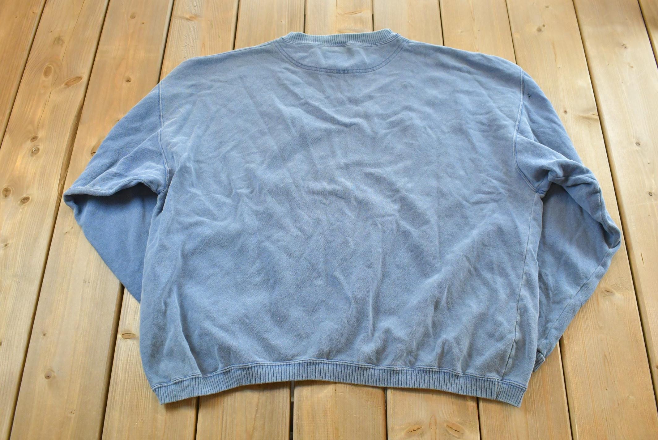 Vintage 1990s Champion Sun Faded Logo Crewneck Sweatshirt Men's XL /
