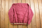 Vintage 1990s Champion Sportswear Satin Snap Button Bomber