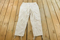 Vintage 1990s Levi's 550 Relaxed Fit Tapered Leg Denim White Jeans Size 22 x 24.5 / 90s Levi's / Made in USA / Streetwear
