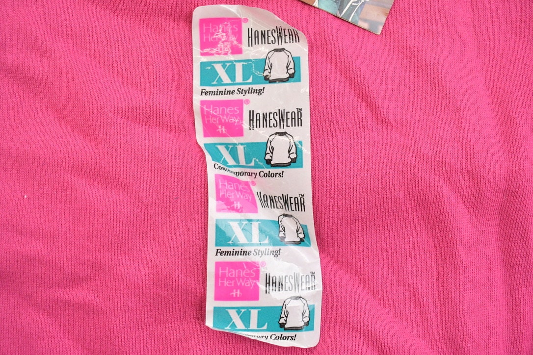 Vintage 1990's Hanes Deadstock Blank Crewneck Sweatshirt
