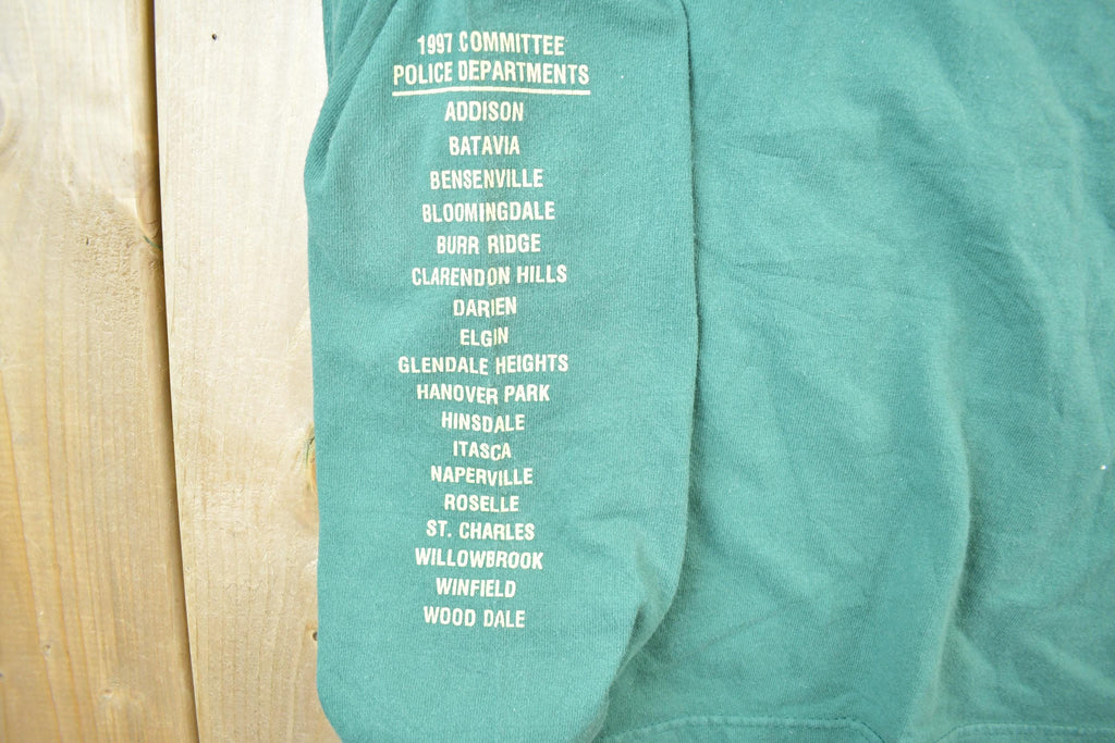 Vintage 1997 Mc Donalds DARE Family Challenge 5K Run Crewneck Sweatshirt