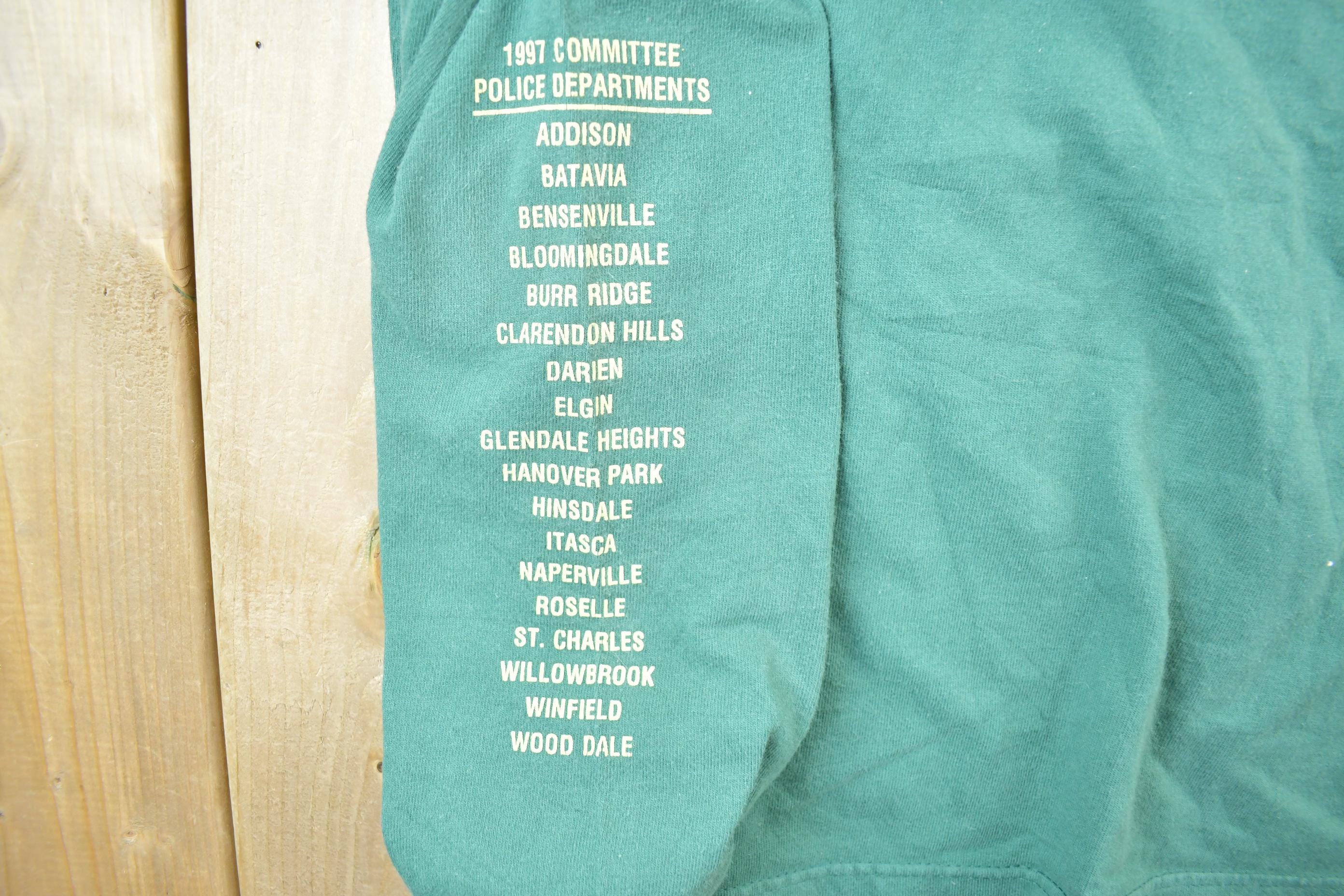 Vintage 1997 Mc Donalds DARE Family Challenge 5K Run Crewneck Sweatshirt