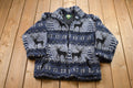 Vintage 1990s Cabela's All Over Print Fleece Jacket