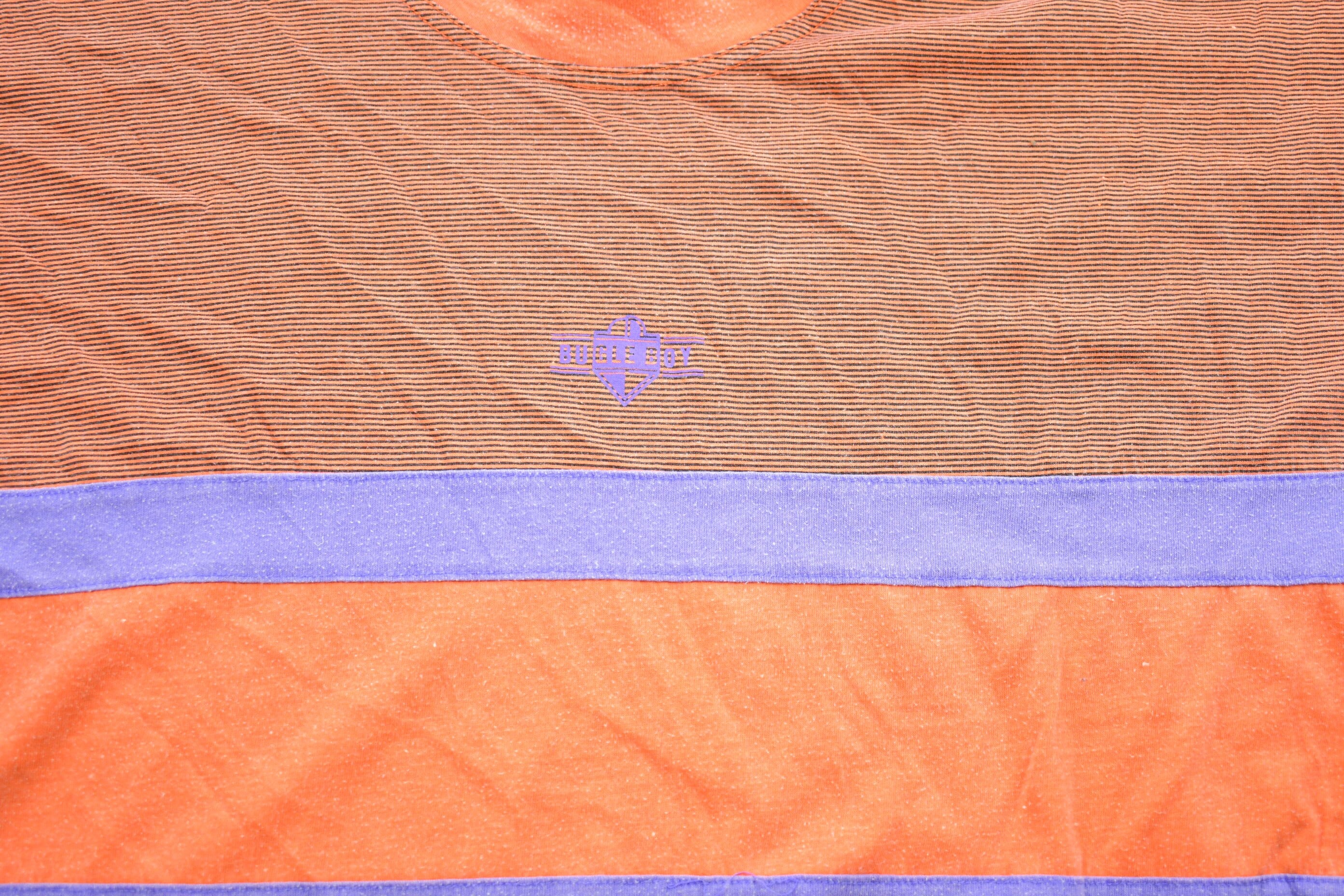 Vintage 1990s Bugle Boy Embroidered Graphic T-Shirt
