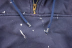 Vintage 1990s Carhartt Quarter Zip Up Hoodie Sweatshirt