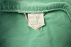 Vintage 1980s Blank Green Button Up Shirt