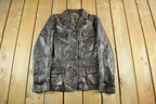 Vintage 1990s Danier Brown Leather Jacket Women's Medium /