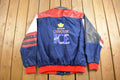 Vintage 1990s Molson Canadian Ice Leather Varsity Jacket