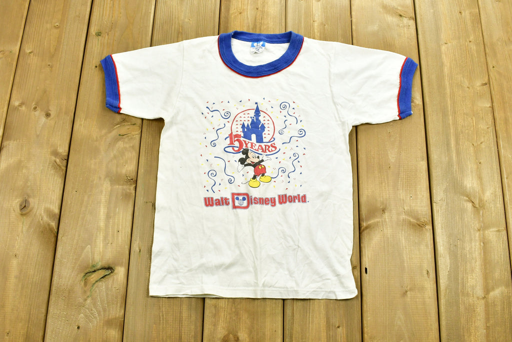 Vintage 1986 Walt Disney World Anniversary T-Shirt