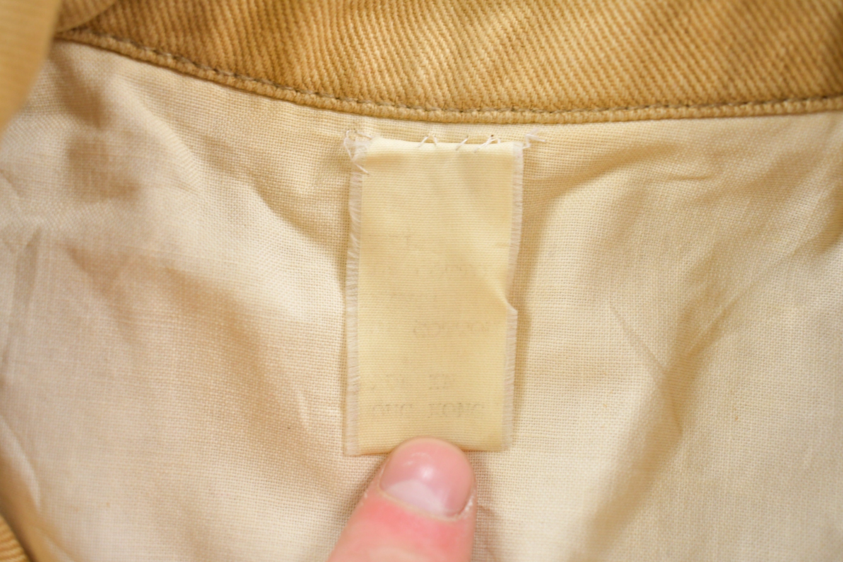 Vintage 1980s Leather Button Up Jacket