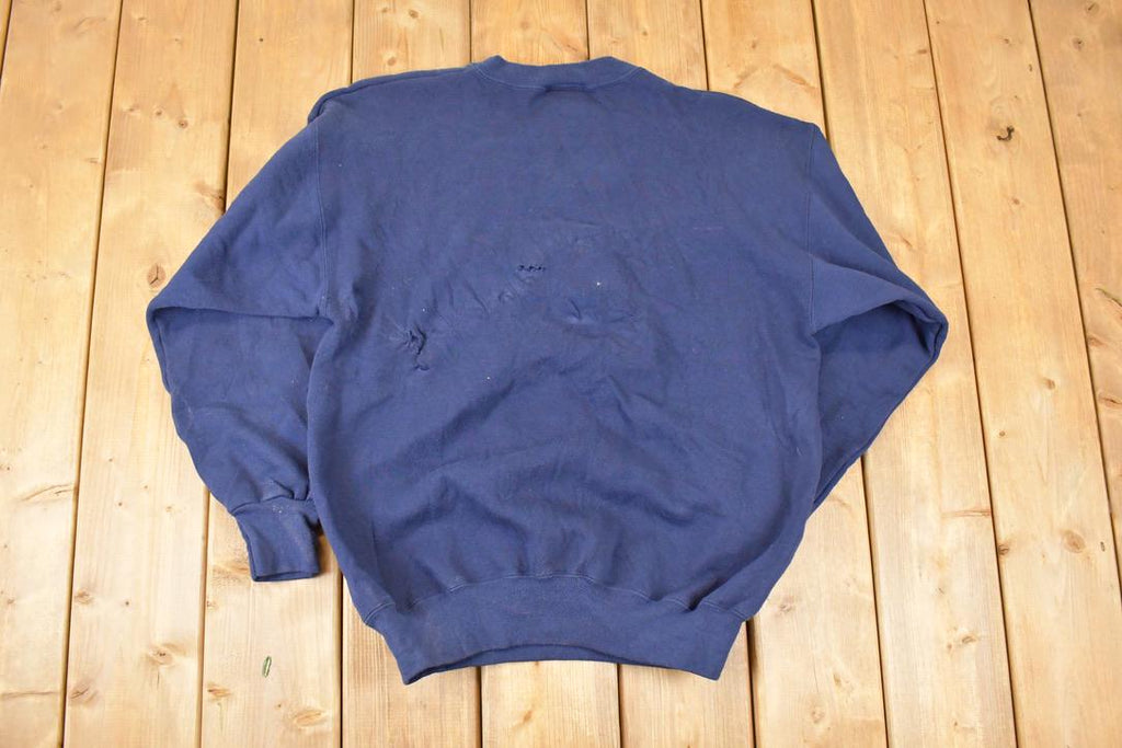 Vintage 1990s Winnie The Pooh Graphic Print Cartoon Crewneck Sweatshirt Mens L