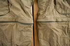 Vintage 1990s BC Clothing Zip Off Cargo Pants Size 32x29