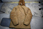 Vintage 1990s Carhartt Full Zip Detachable Hood Chore Coat