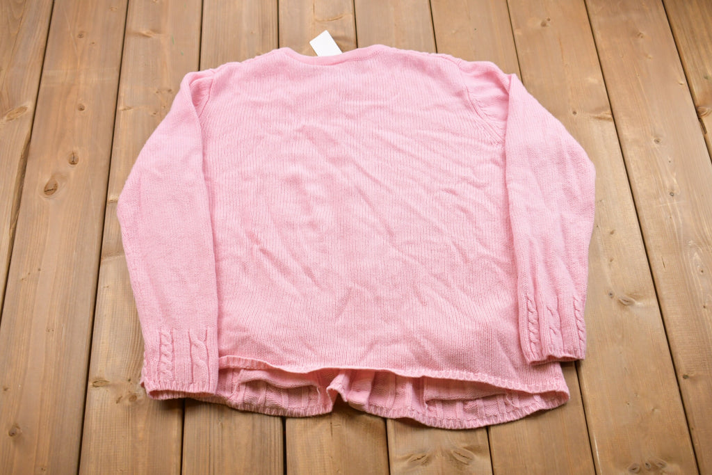Vintage 1990s Classic Elements Knitted Cardigan