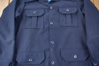 Vintage 1970s Levi's Panatela Tops Western Style Blue Button Up Shirt Made in USA Size XL
