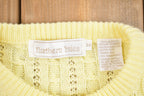 Vintage Northern Isles Cable Knit Sweater
