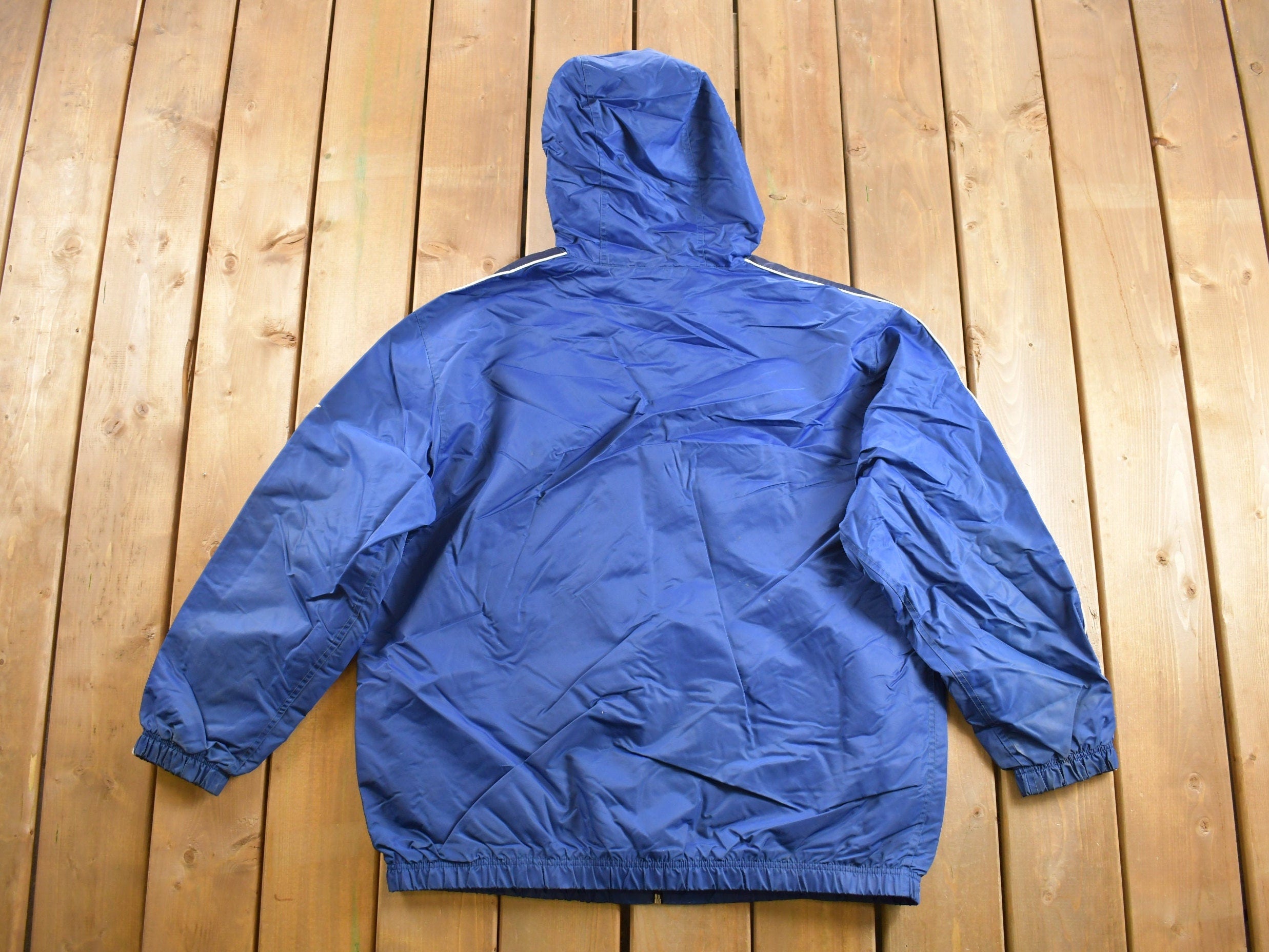 Vintage 1990s Nike Embroidered Windbreaker Jacket