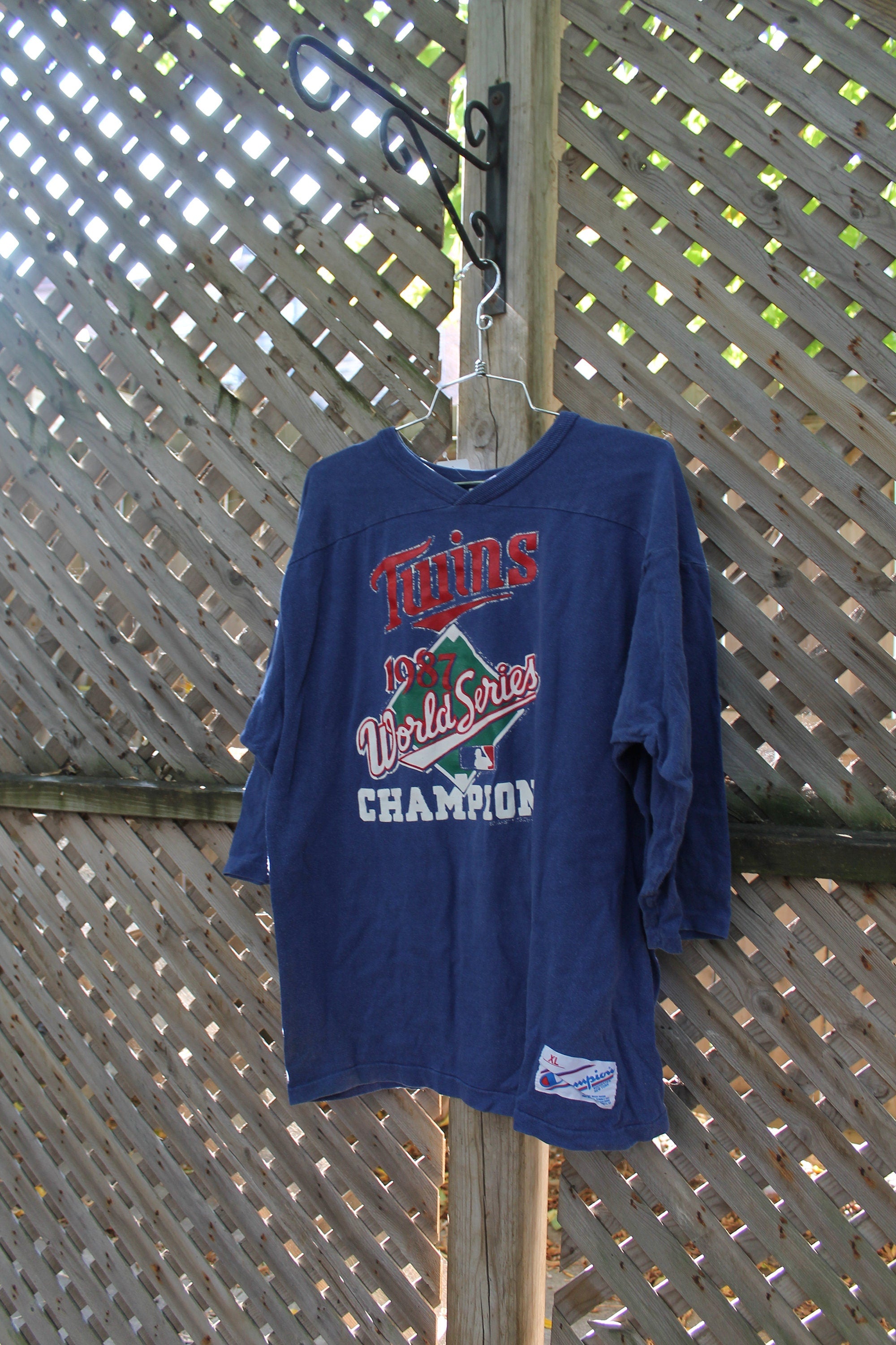 Vintage 1987 Minnesota Twins MLB World Series Champion T Shirt