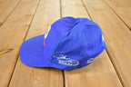 Vintage 1990s Napa Racing Snapback Autograph Hat / 90's Embroidered Race Car Cap
