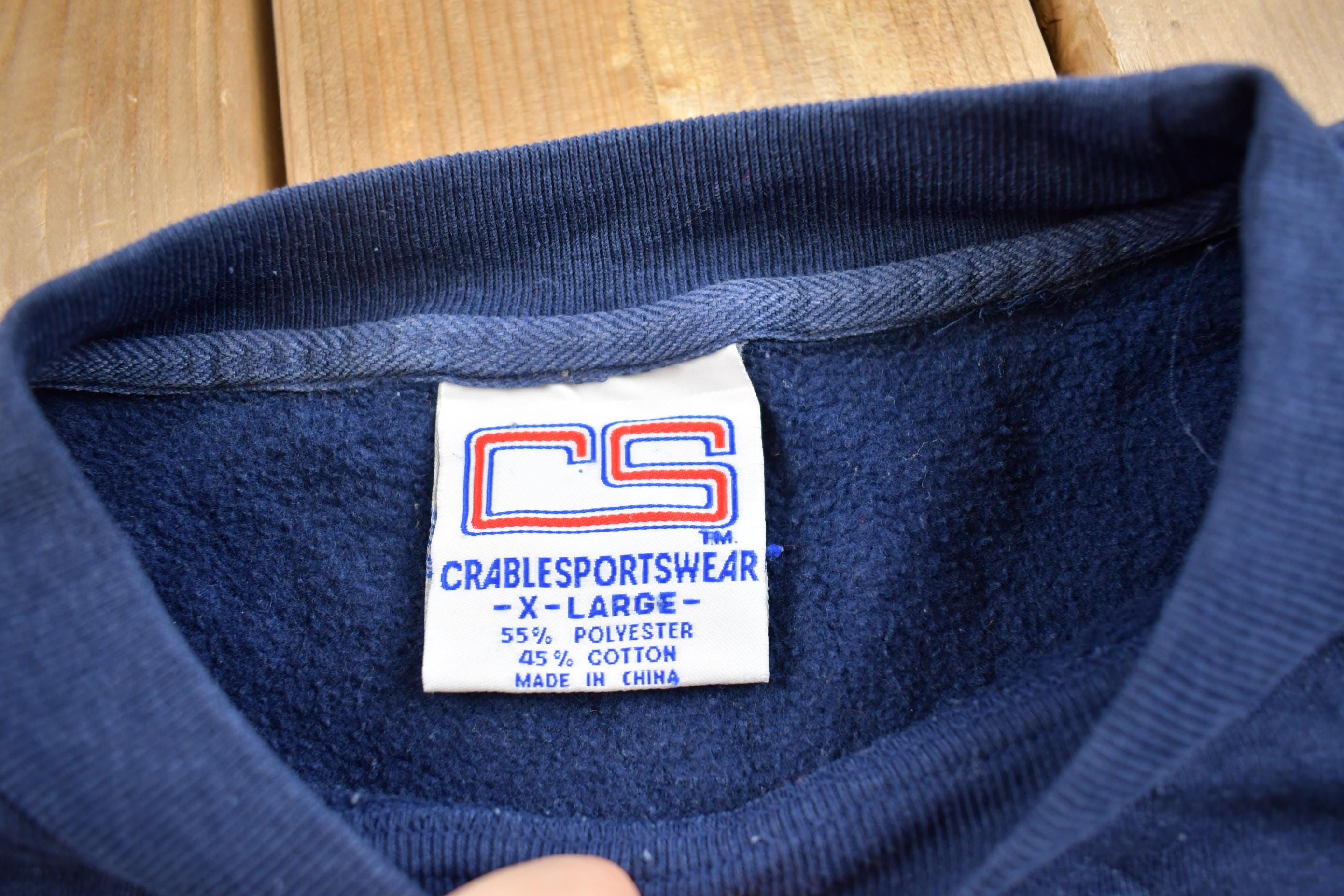 Vintage 1990s Penn State University Embroidered Crewneck