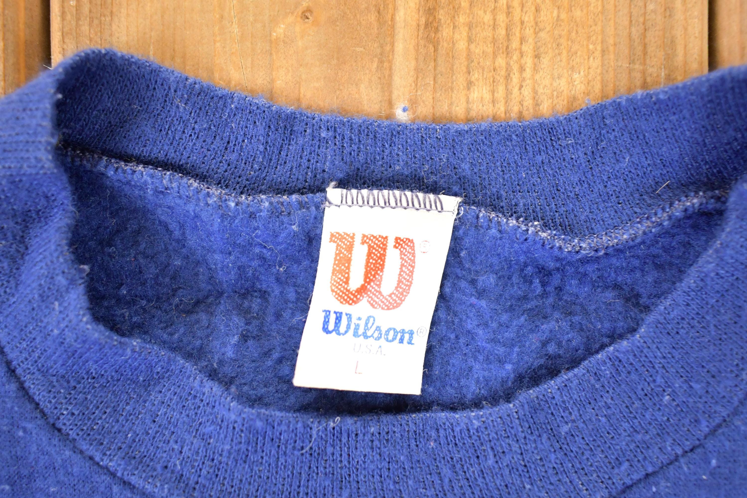 Vintage 1980s Wilson Crewneck Sweatshirt Youth L