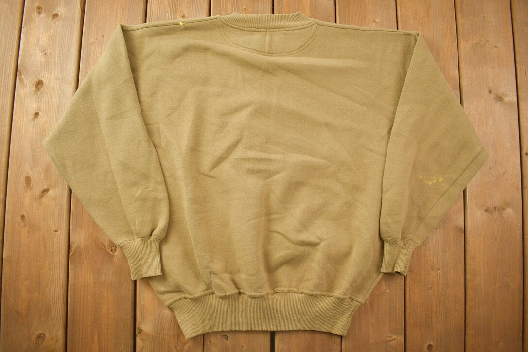 Vintage 1990s Golfer Graphic Crewneck Sweatshirt