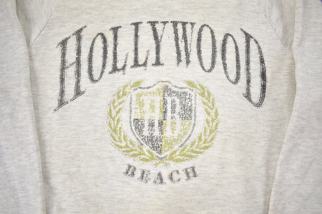 Vintage 1990s Hollywood Beach Crewneck Sweatshirt