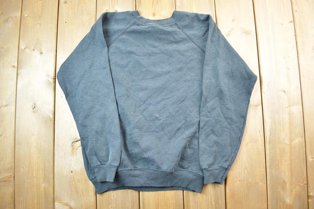 Vintage 1980s Dressage Neon Horse Rider Crewneck Sweatshirt