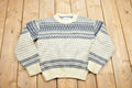 Vintage 1980s Bar Harbor Knitted Crewneck Sweater