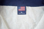 Vintage 1990s Alaska Quarter Zip Mock Neck Sweatshirt
