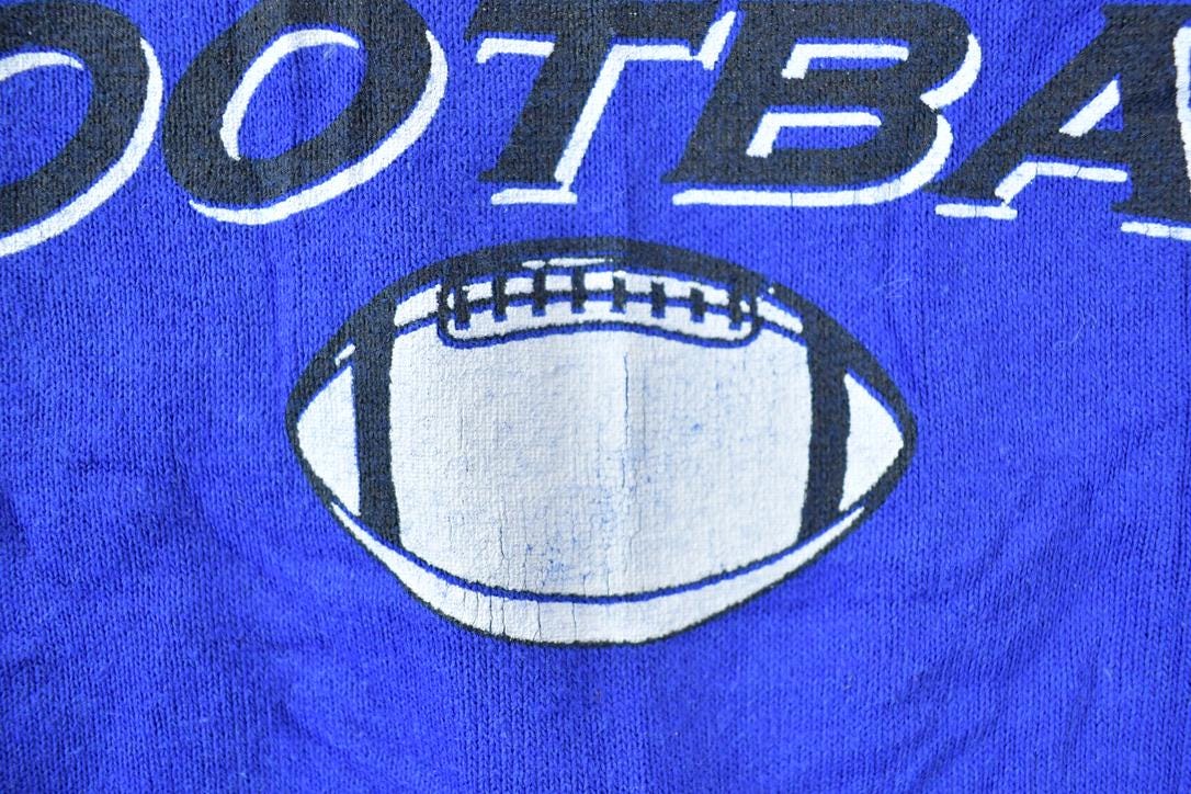 Vintage 1990s Russell Spring Lake Park Panther Football University Collegiate Crewneck