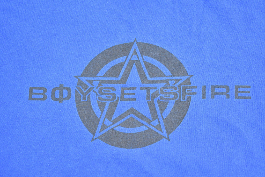 Vintage 1990s Boys Set Fire Band T-shirt