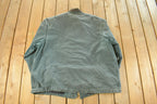 Vintage 1990s Distressed Carhartt Blanket Lined Field Coat Men's XL