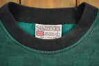 Vintage 1990s Arrowhead Country Club Slazenger Checkered Sweatshirt