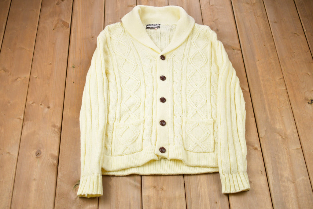 Vintage 1980s Tarleton Curling Knitted Sweater