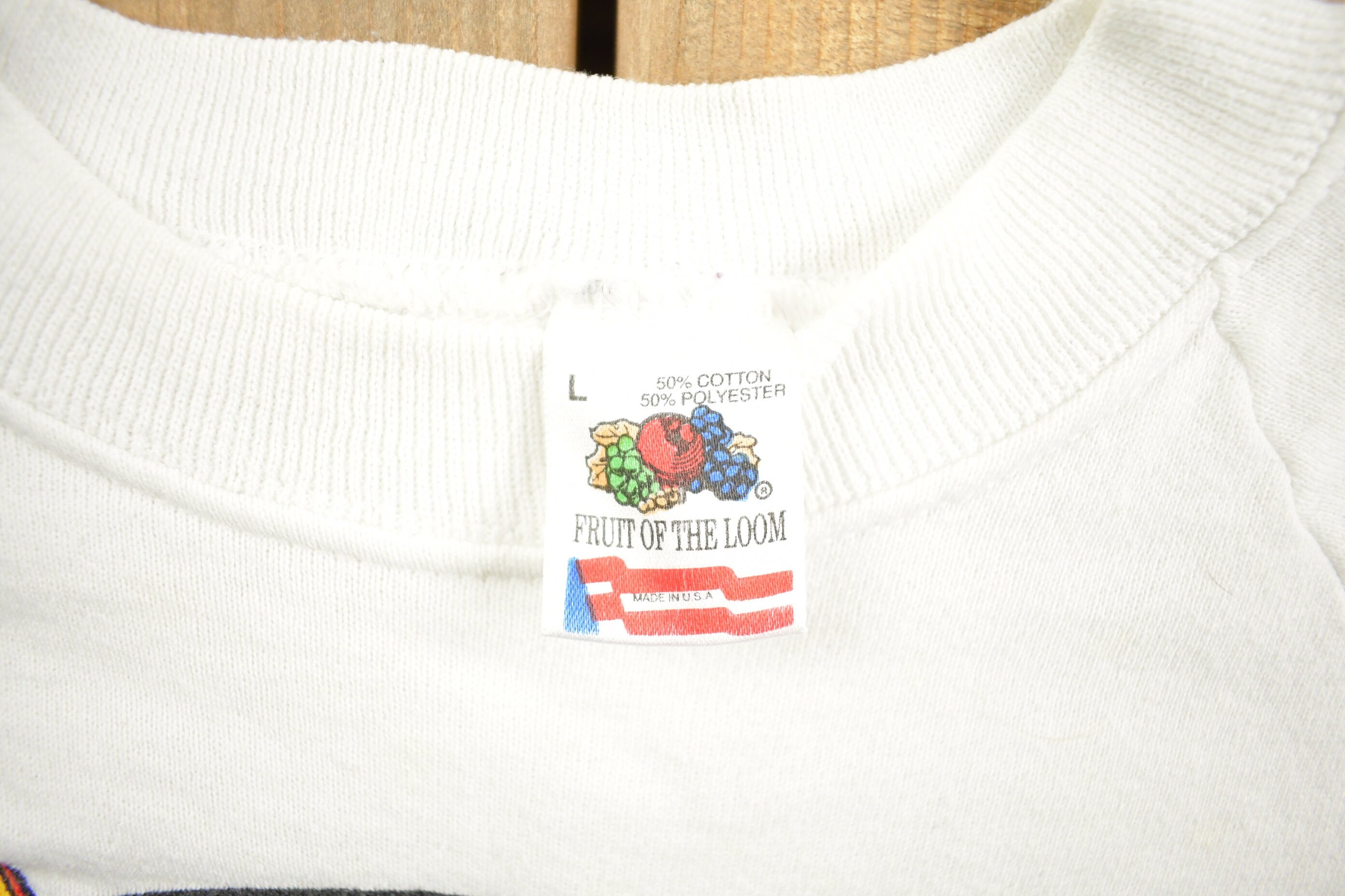 Vintage 1990s Escape To Paradise Clearwater Beach Florida Crewneck Sweatshirt