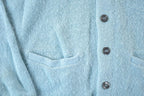 Vintage 1970s Sears Sportswear Knit Perfect Mild Distress Cardigan Sweater Made In USA